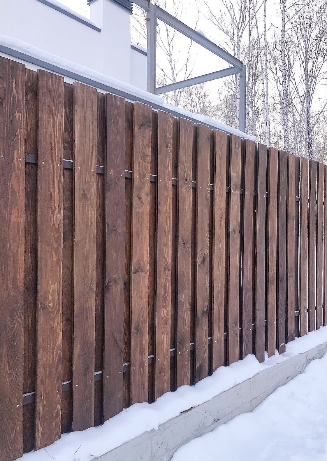 Eco-friendly timber fence